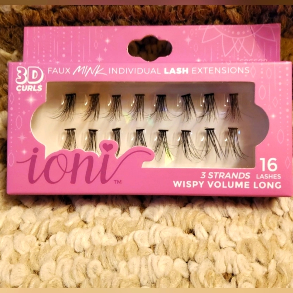 🔥Ioni 3D Faux Link individual Wispy Lash Extensions🔥